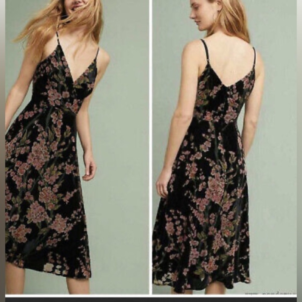 ANTHROPOLOGIE MIDI DRESS